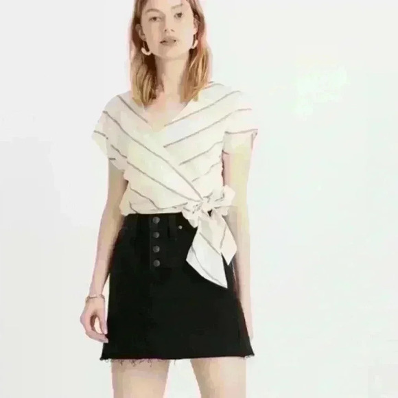 Madewell- "Rigid Denim A-line" Skirt Size
28 NWT! - Picture 1 of 11
